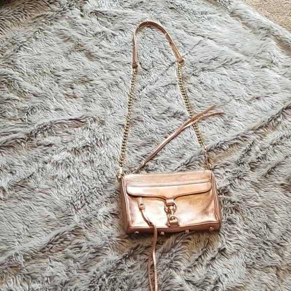 Rebecca Minkoff Handbags - Rebecca Minkoff Mini M.A.C. Rose gold crossbody